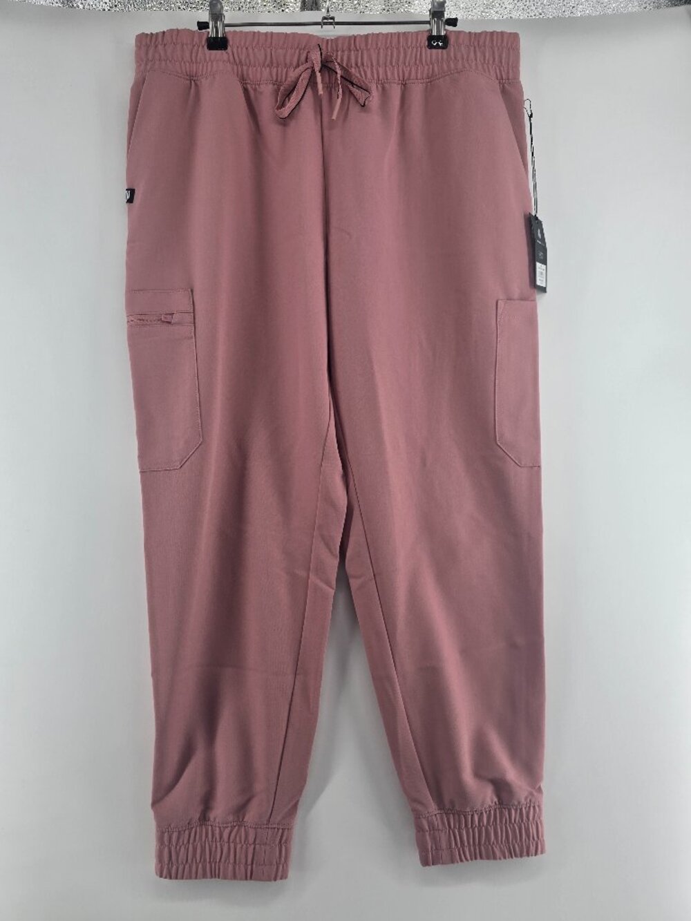 NWT Jaanuu Mauve Neo Classic Scrub Jogger - Large Petite